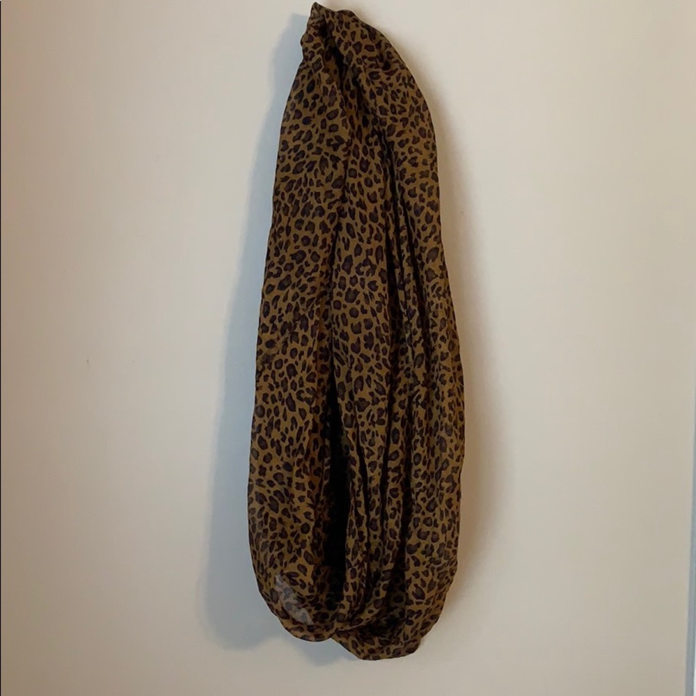 Leopard Print Infinity Scarf